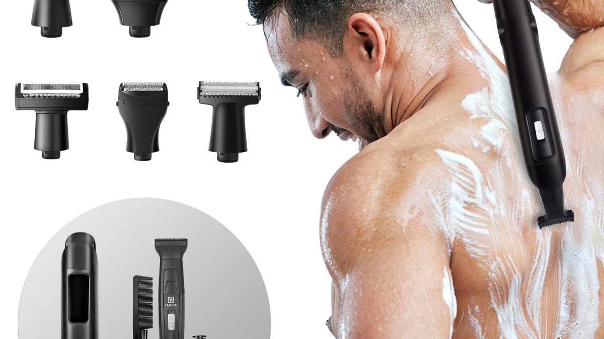 اصلاح موی زائد کمر با تیغ