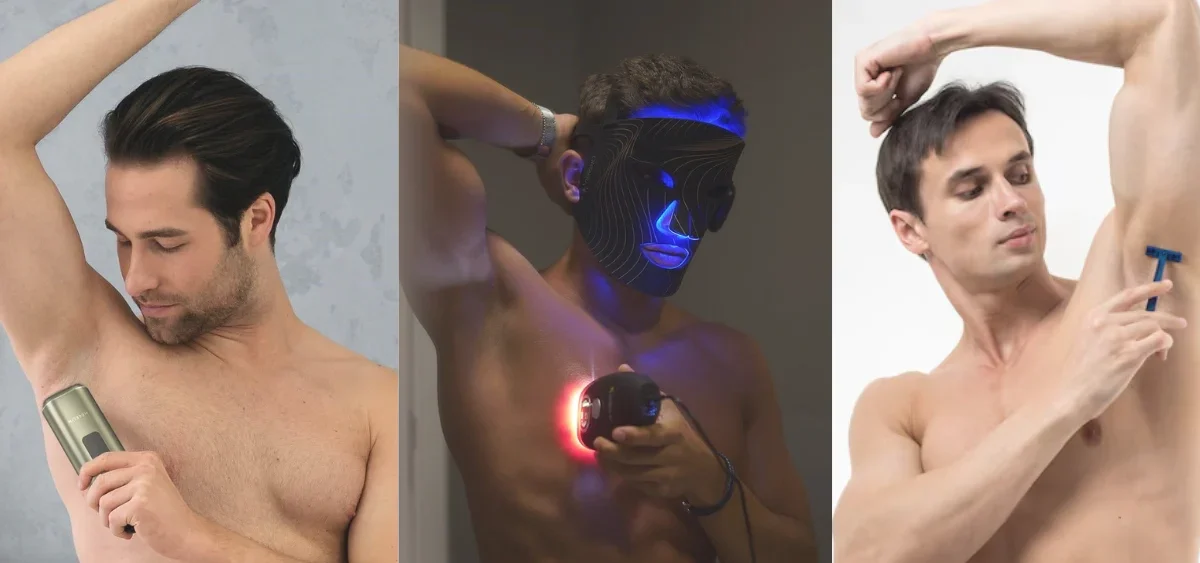 روش‌های حذف موهای زائد برای آقایان